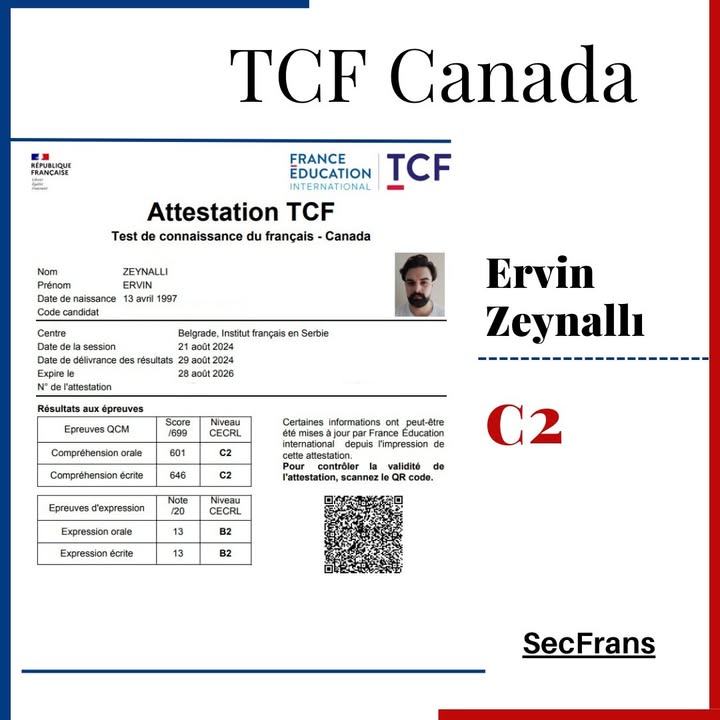 Genuine TCF Certificate for Sale