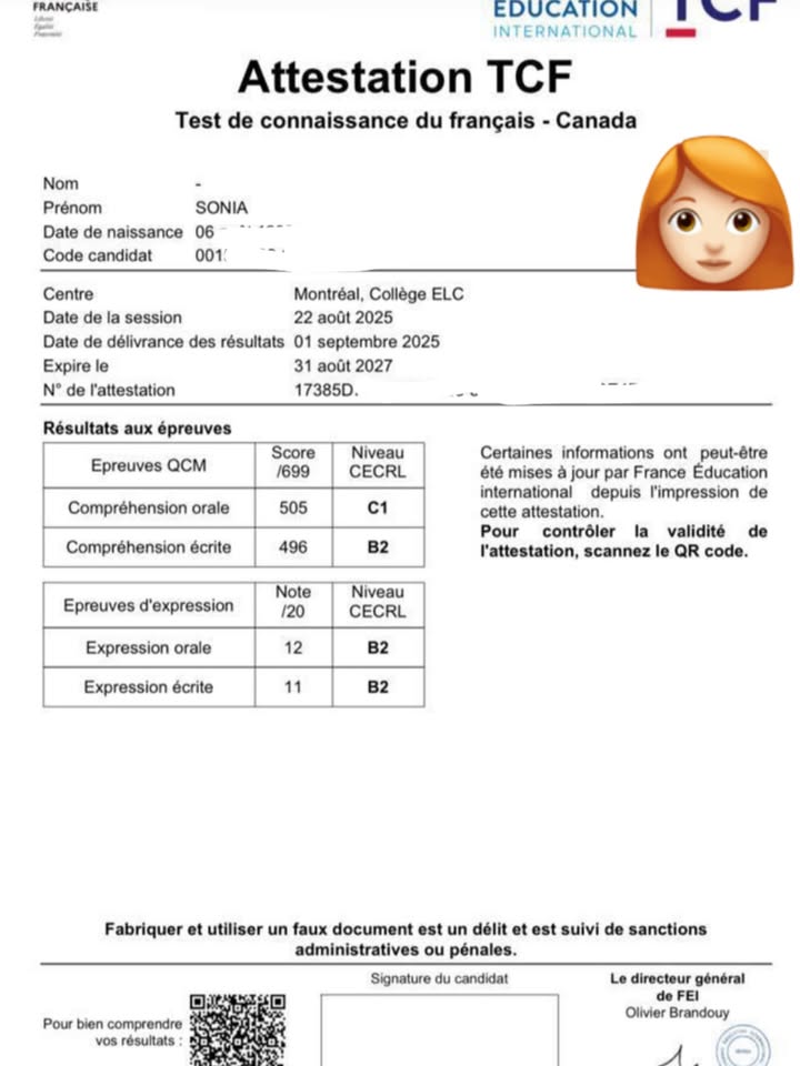 Buy real TCF Certificate Online in Australia