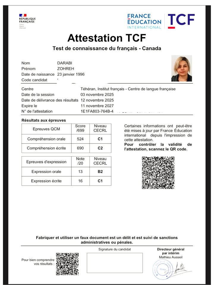 Buy Original TCF Certificate Online In Taiwan
